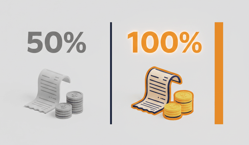 VAT deduction comparison Why accurate records matter